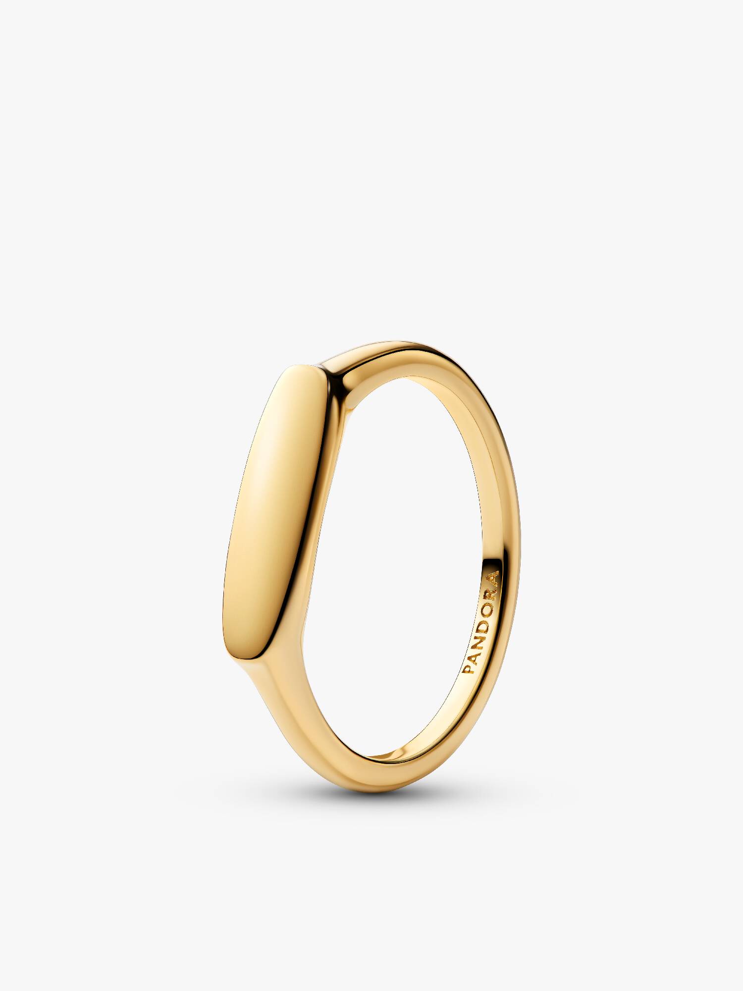 Ring met graveerbaar staafje