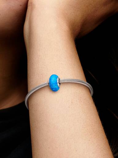 Opalescent Oceaan Blauwe Bedel