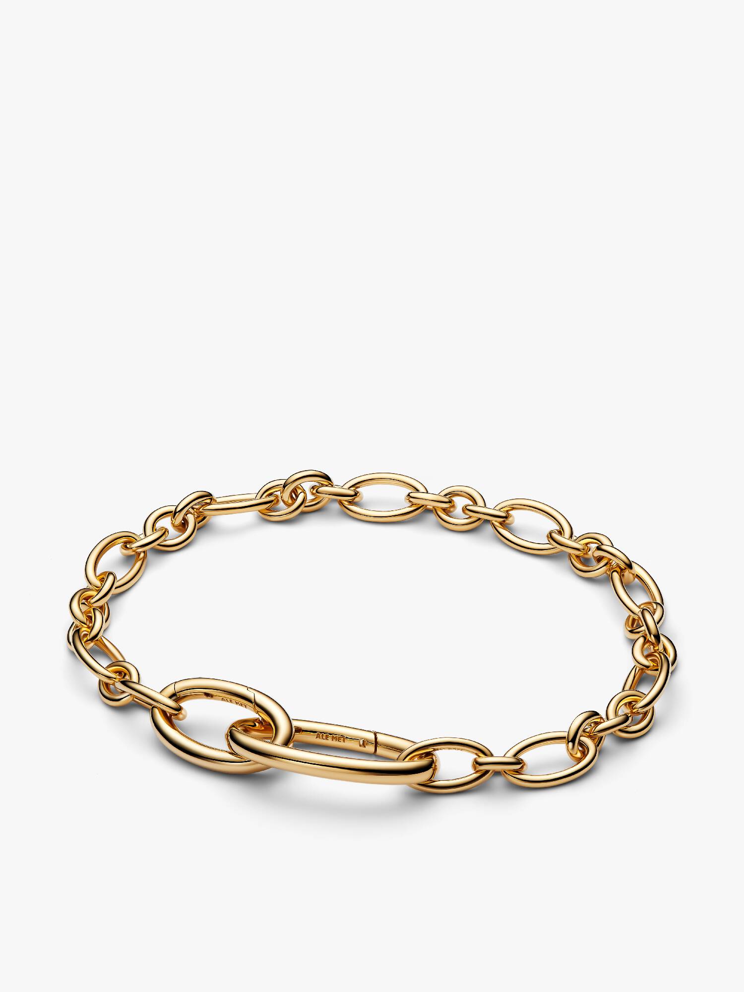 Open Ovale Schakelarmband