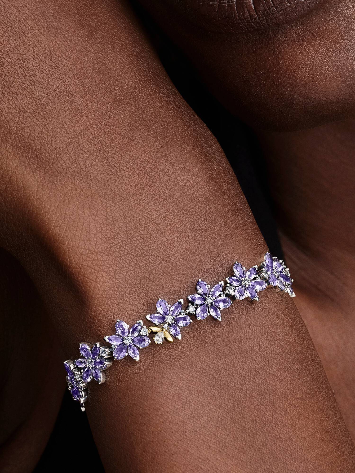 Bridgerton Herbarium & Bij Tennisarmband