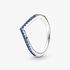 Pandora Timeless Sprankelend Blauwe Wishbone Ring Pandora Timeless Sprankelend Blauwe Wishbone Ring