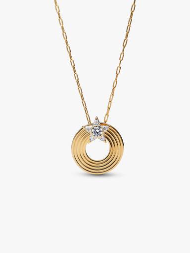Sprankelende Vallende Ster Ketting met Hanger