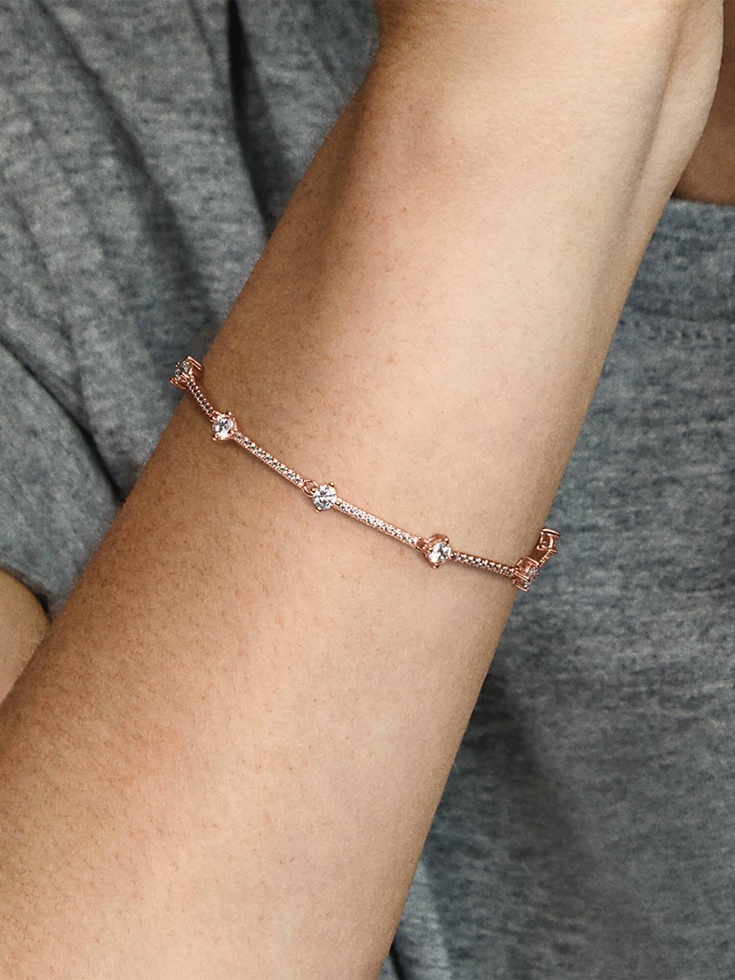 Sparkling Pavé Bars Bracelet