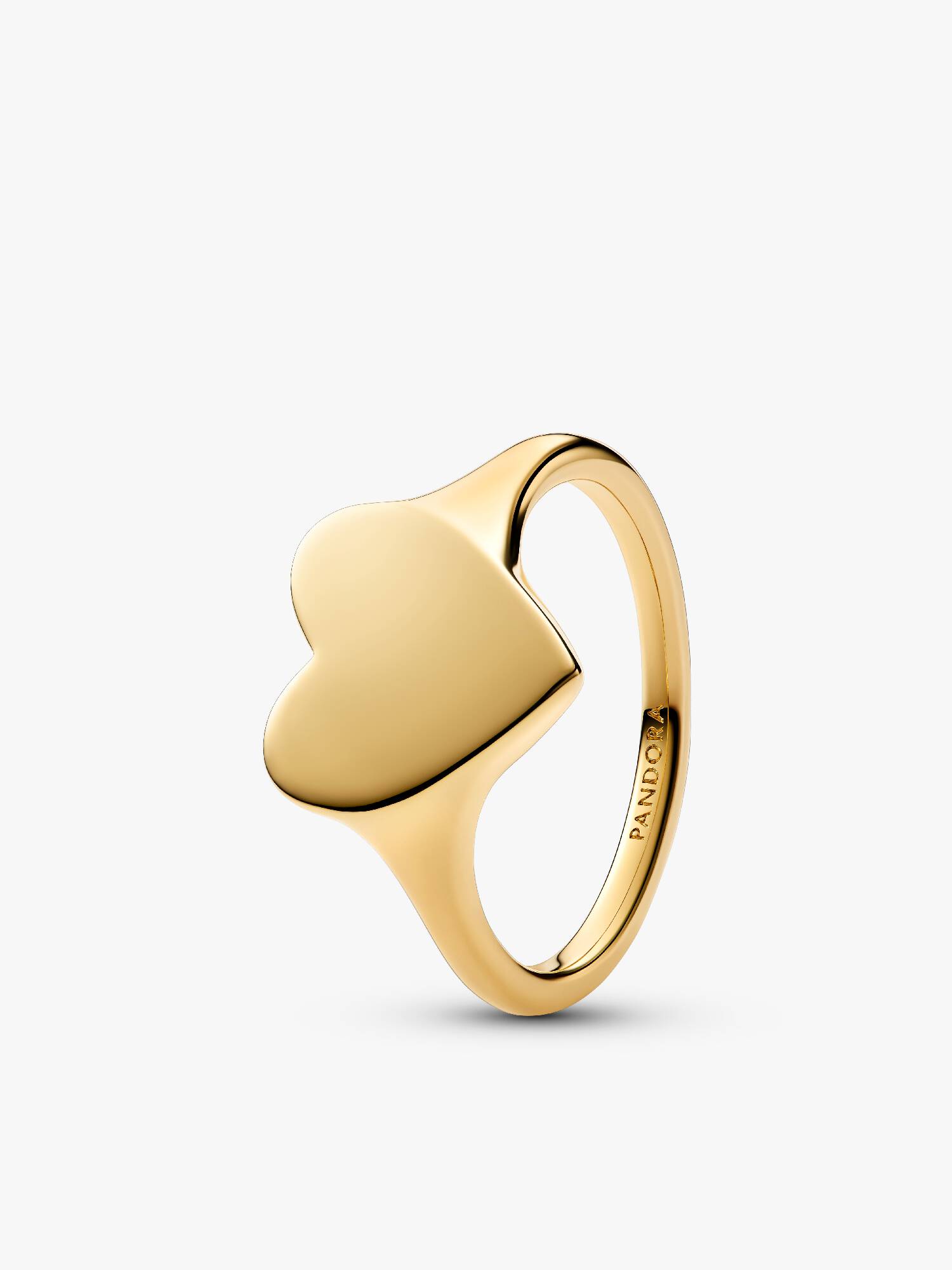 Ring graveerbaar hart