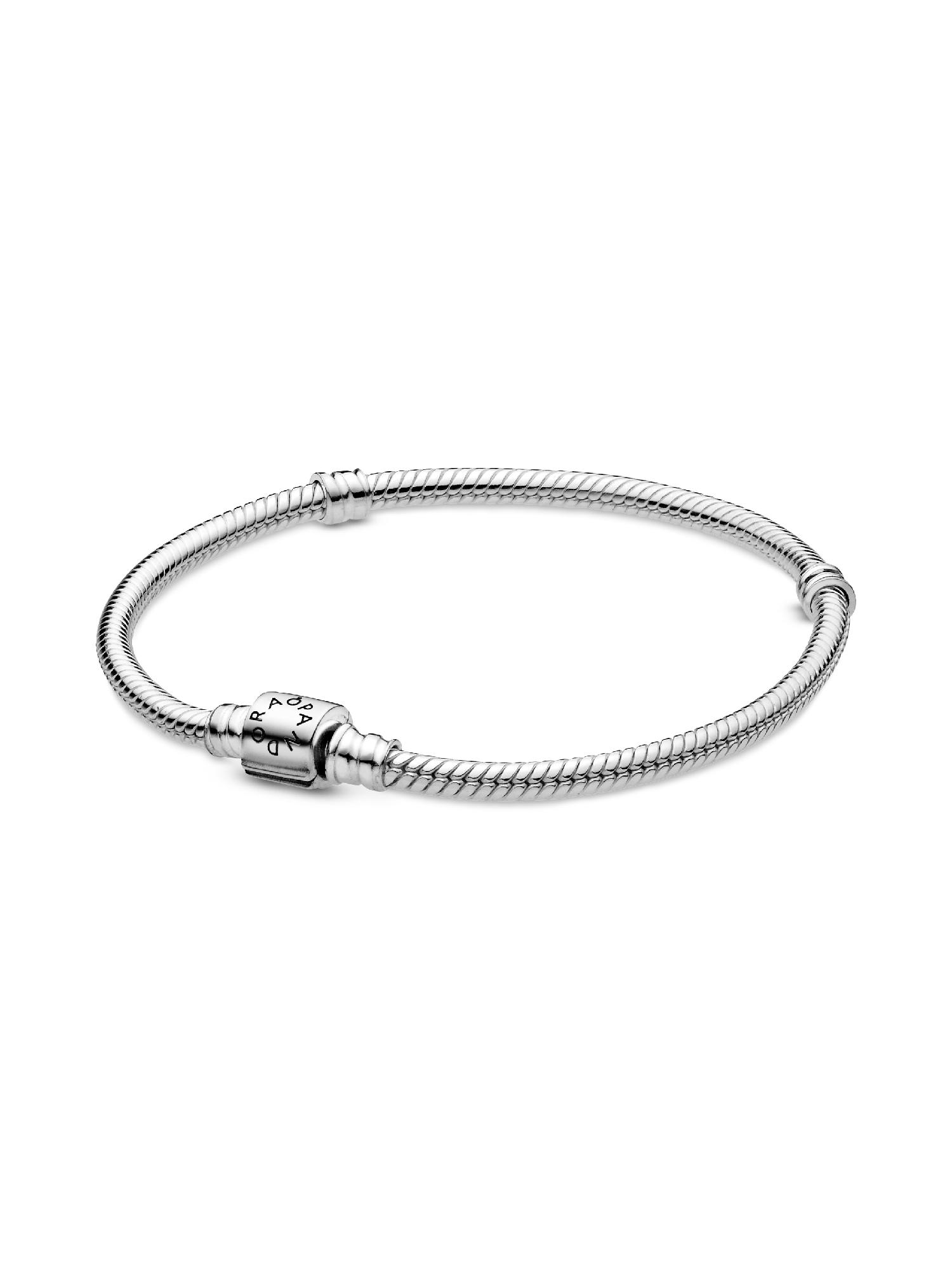 Pandora Moments Armband met Mini Tonvormige Sluiting, Sterling Zilver