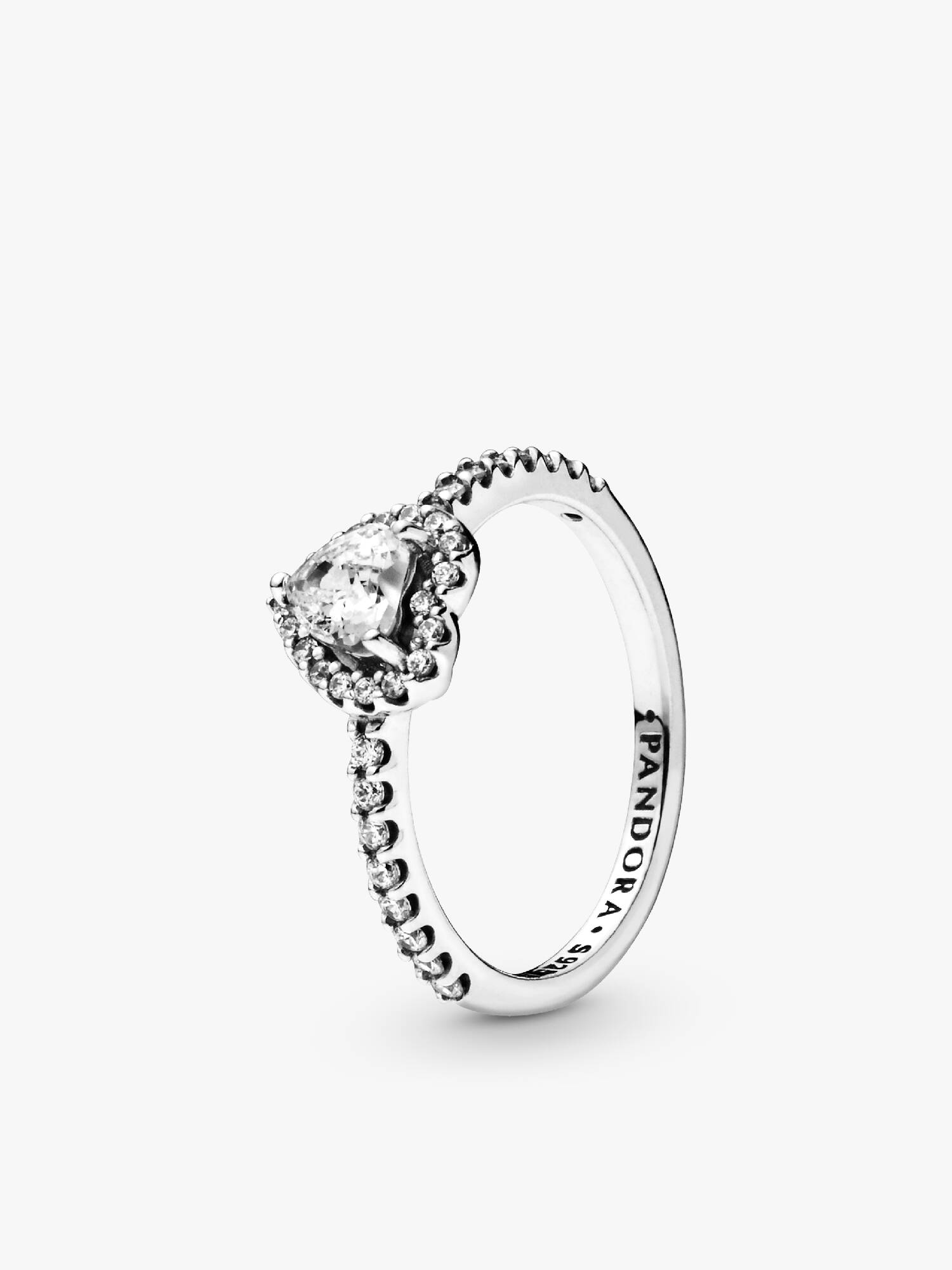 Verhoogd Hart Ring