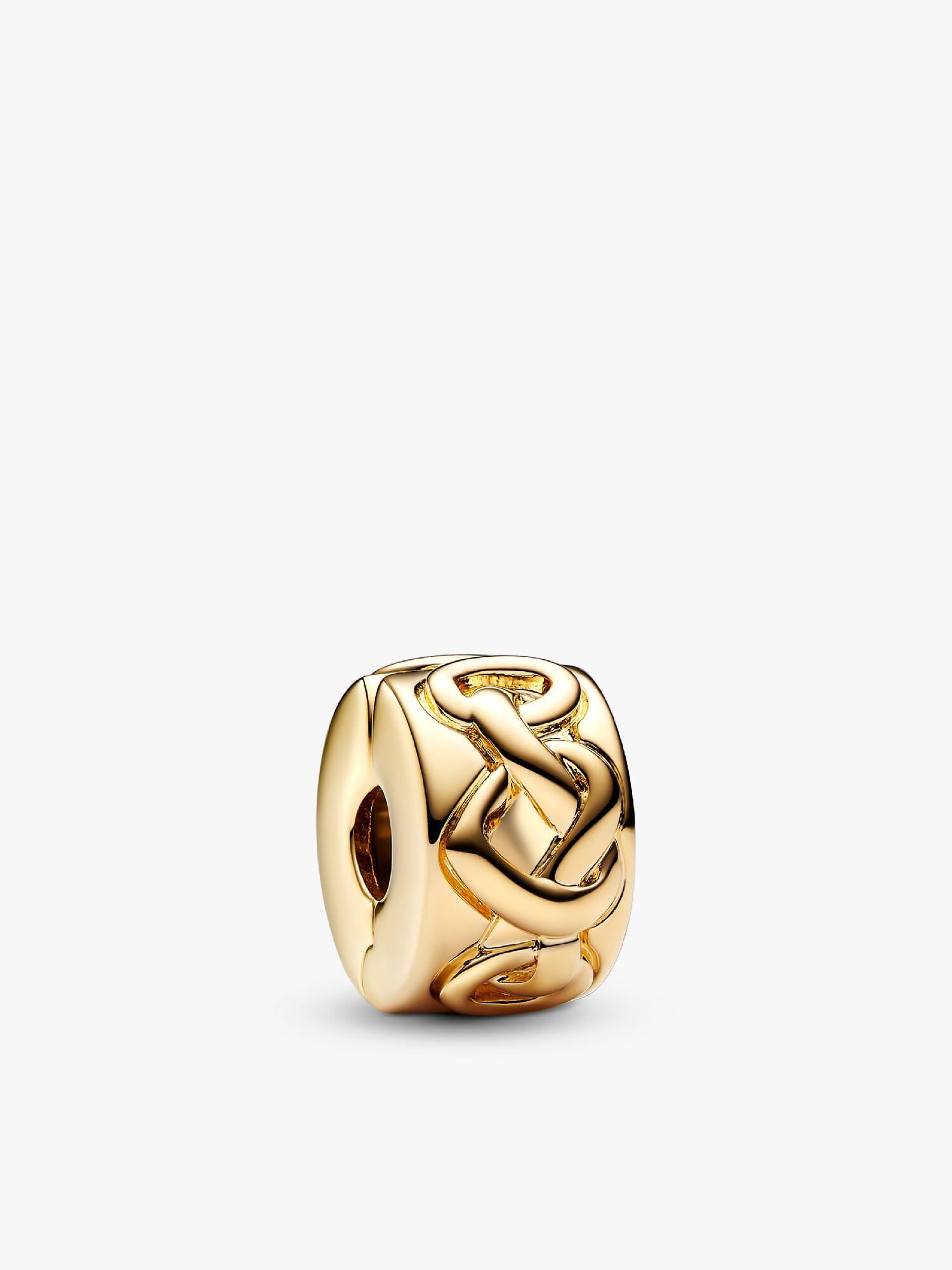 Knotted Hearts Clip Bedel