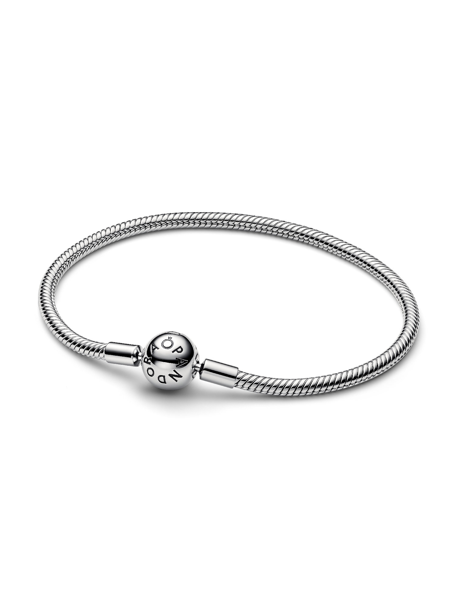 Pandora Moments Armband met Bolsluiting, Platina Verguld
