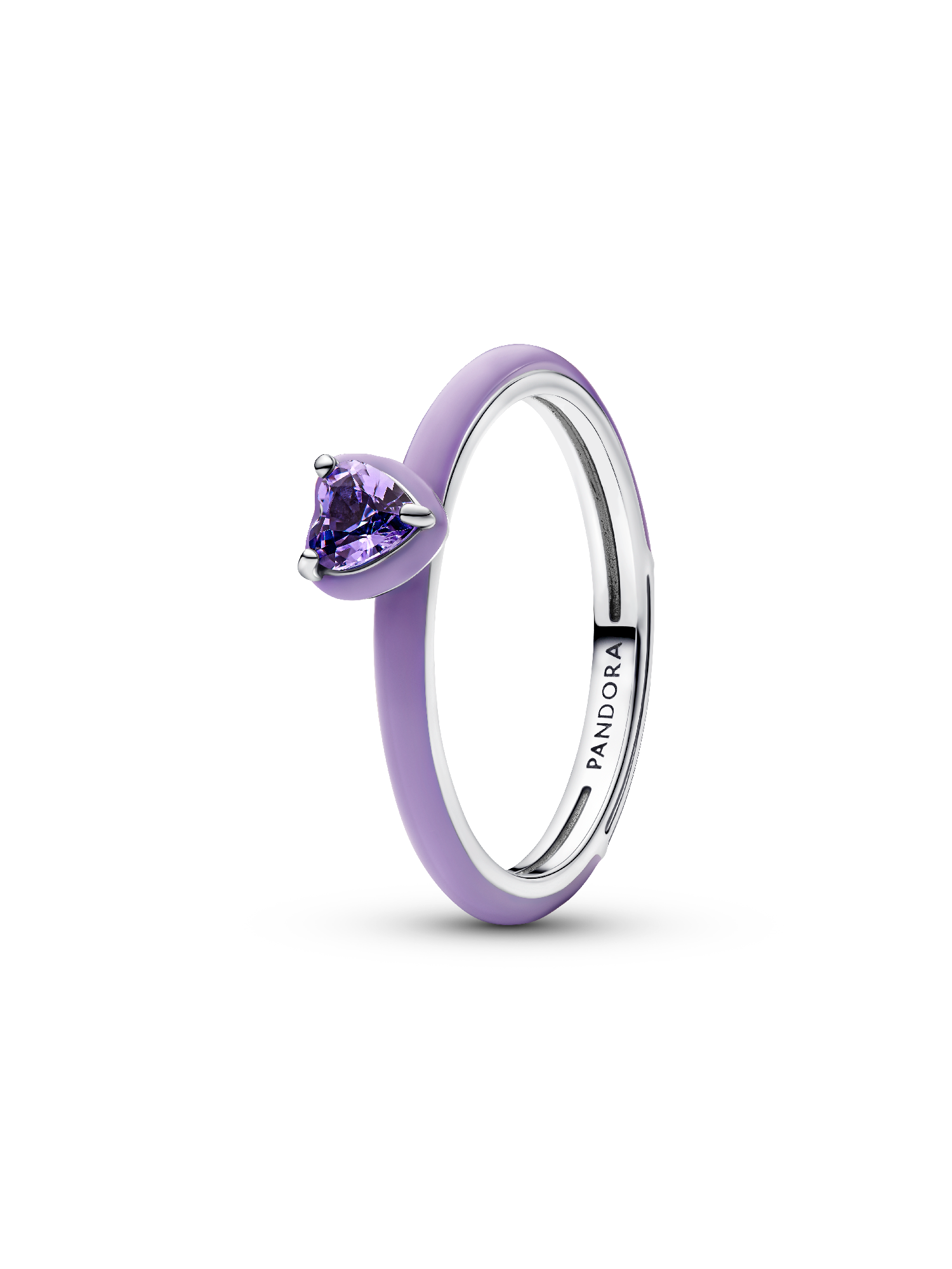 Paarse Hart Chakra Ring