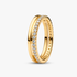 Dubbele Band Ring Dubbele Band Ring