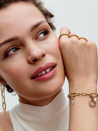 Pandora ME Textuur & Stenen Ring