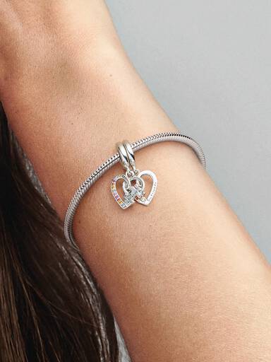 Puzzelstukje Hart Deelbare Vriendschap Hangende Bedel