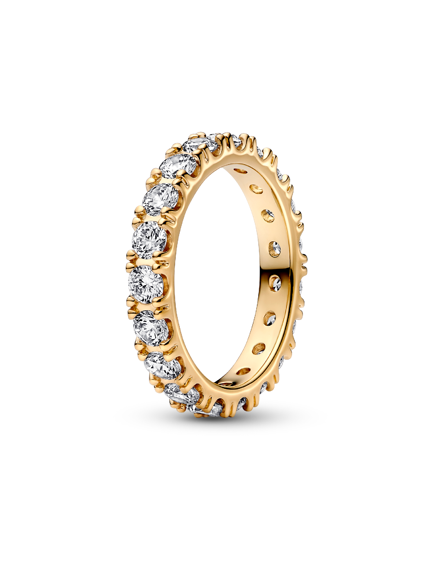 Sprankelende Rij Eternity Ring