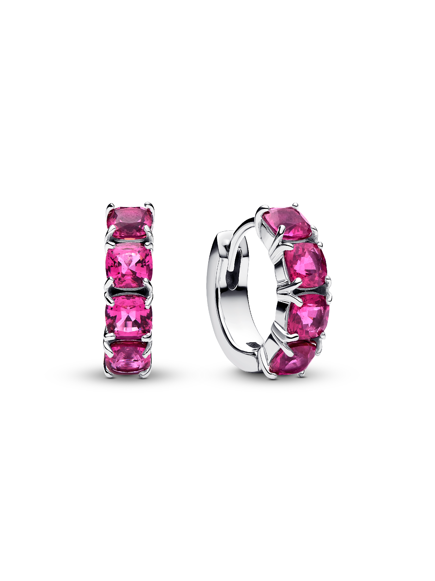 Roze oorringen