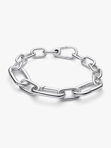 Schakelarmband met grote schakels