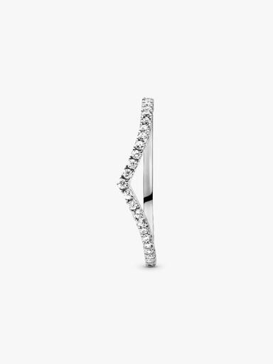 Sprankelende Wishbone Ring