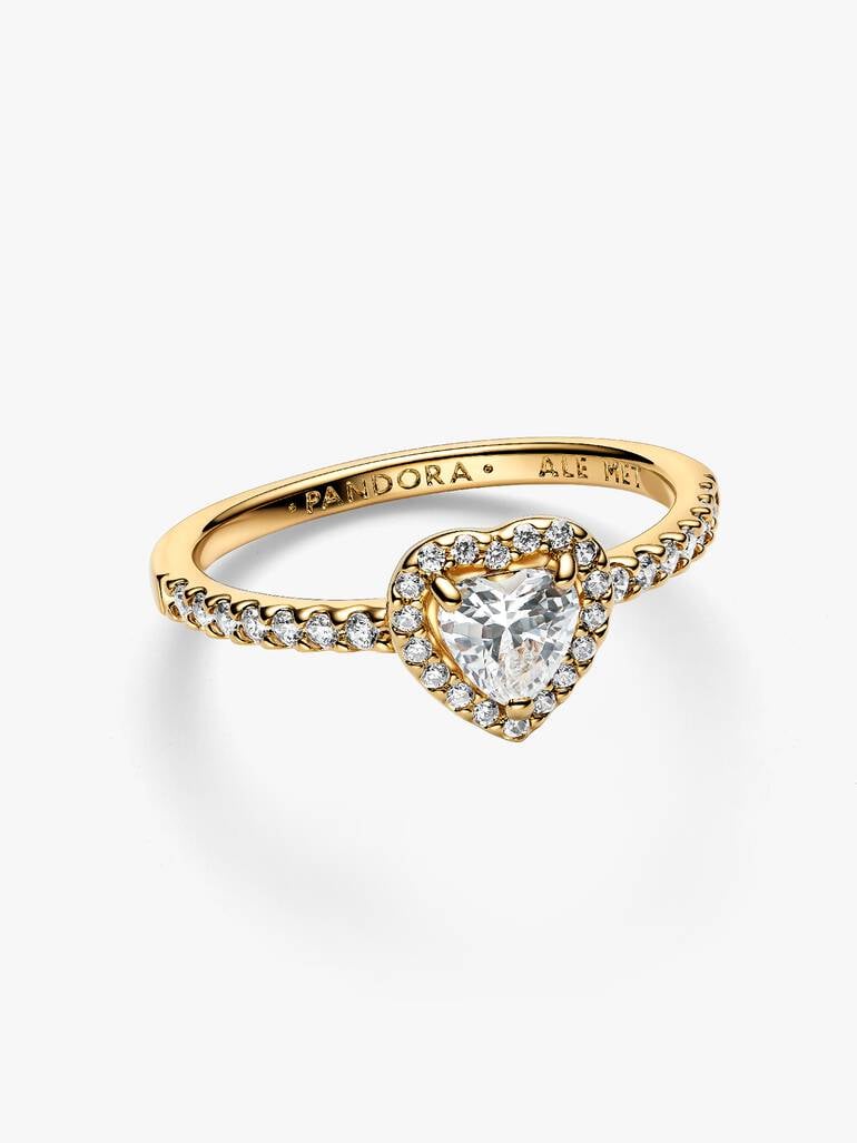 Ring met verhoogd hart