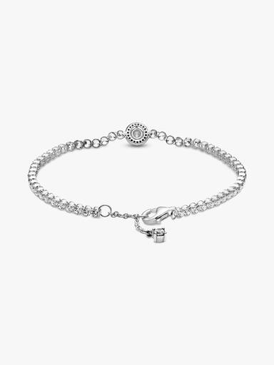 Sprankelende Halo Tennis Armband