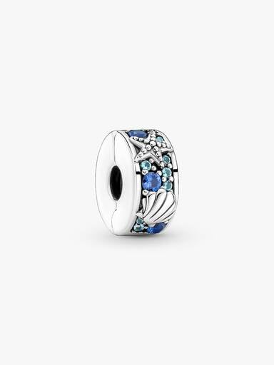 Tropische Zeester en Schelp Clip Bedel