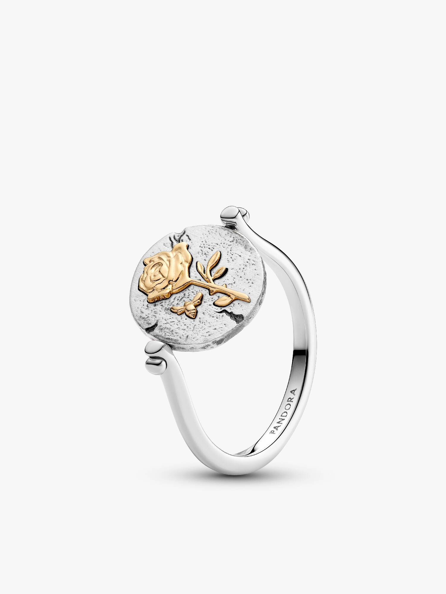 Roos Omkeerbare Medaillonring