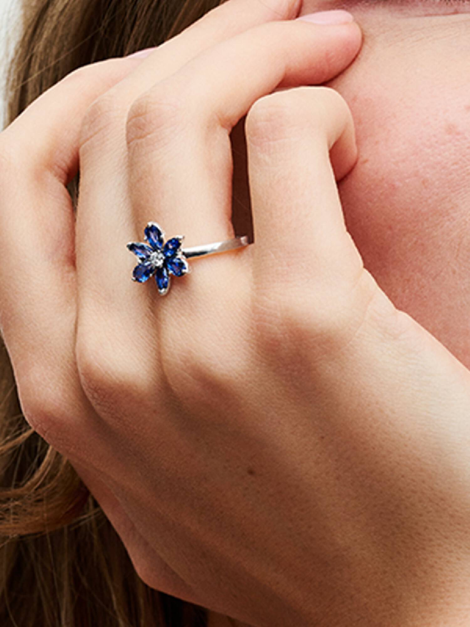 Sprankelende Herbarium Cluster Ring