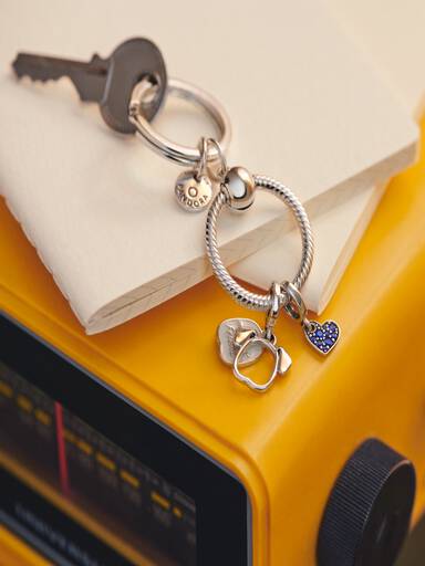 Pandora Moments Bedel Sleutelhanger