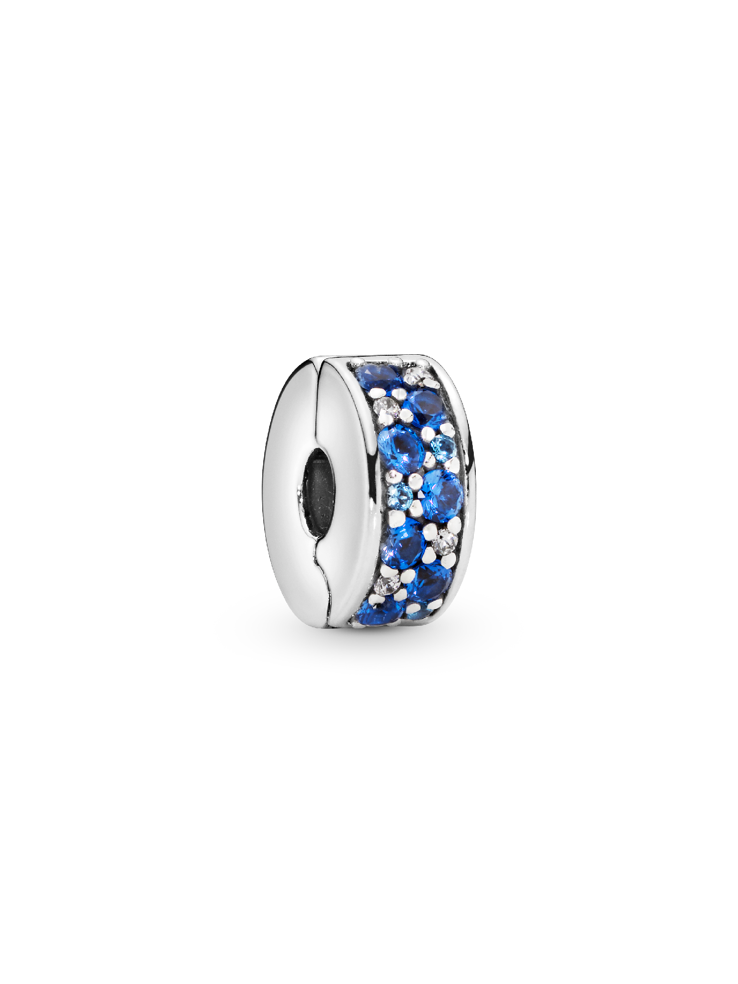 Blauwe Pavé Clip Bedel