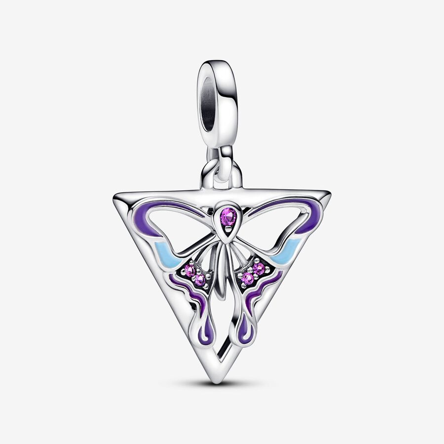 Pandora ME Butterfly Medallion image number 0