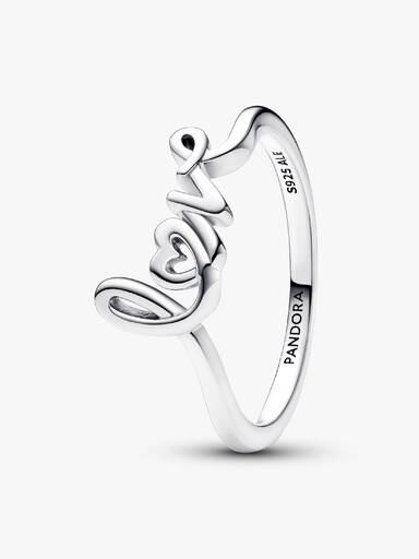 Handgeschreven love ring