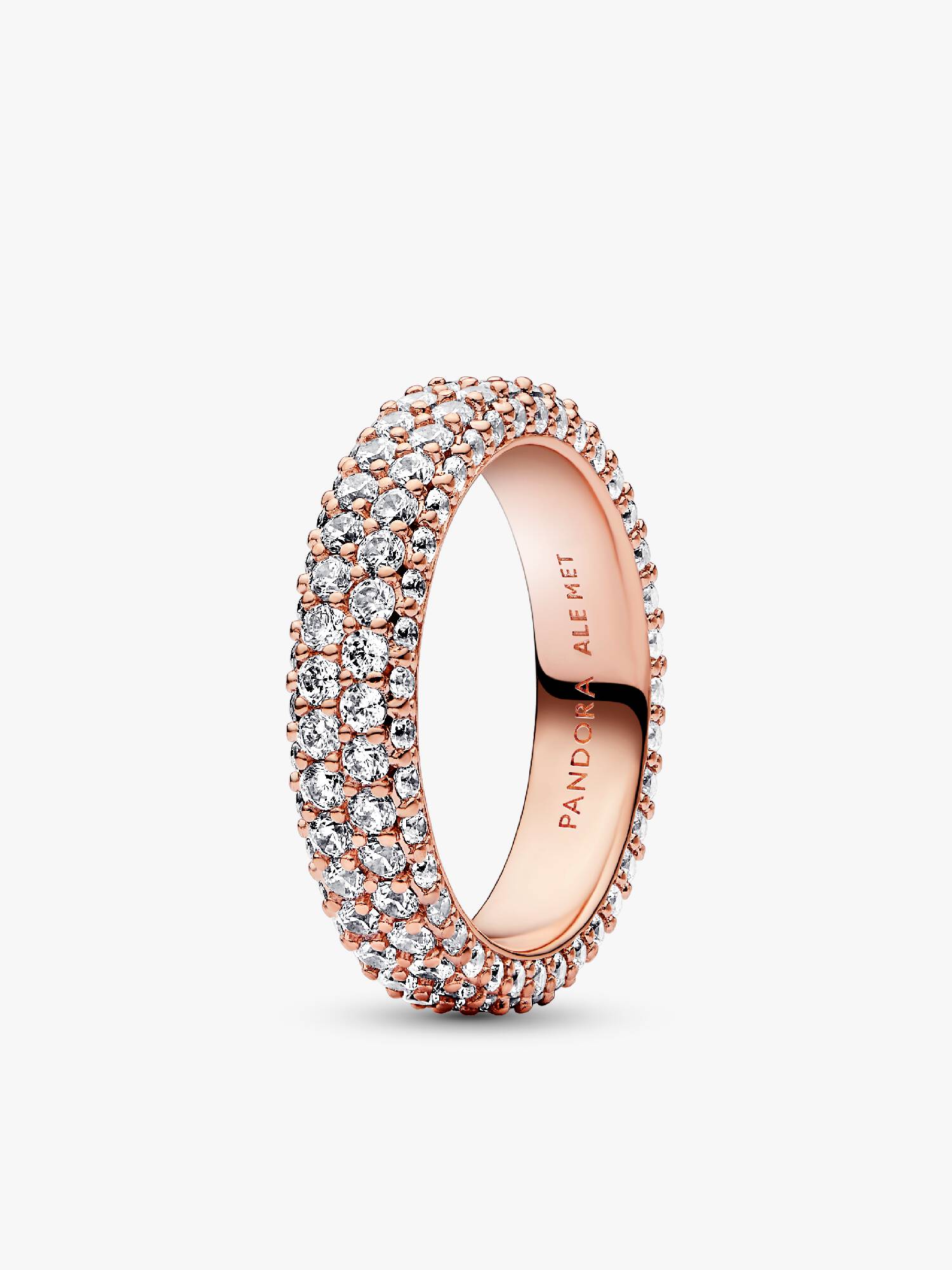 Pandora Timeless dubbele rij pavé ring