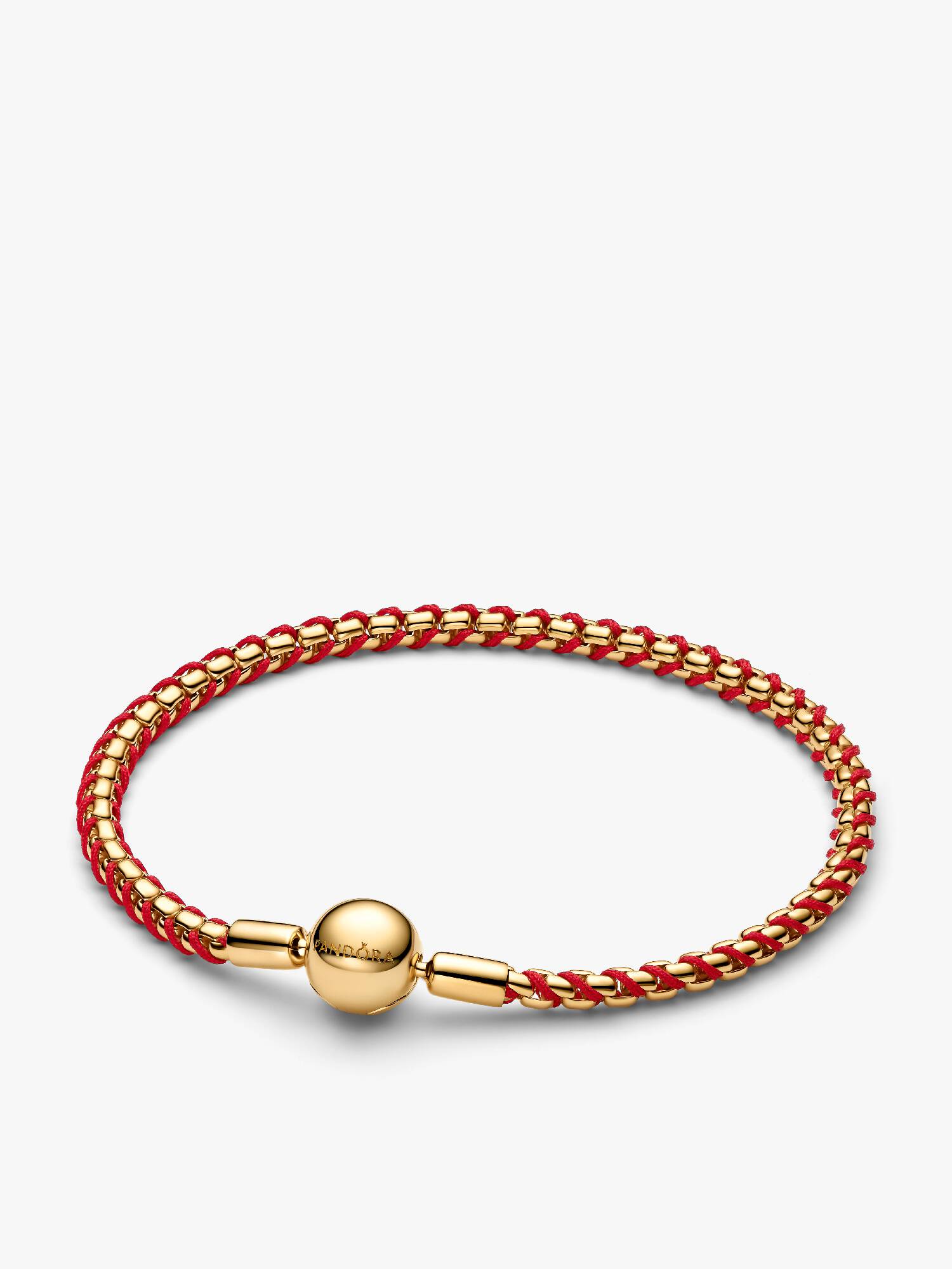 Rood Koord Chain Armband