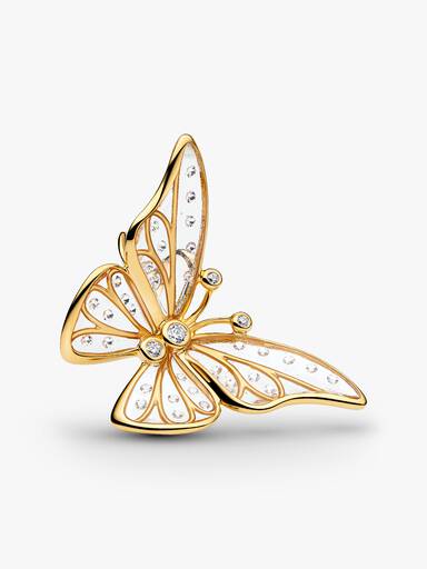 Oversized Openwork Vlinder Clipbedel