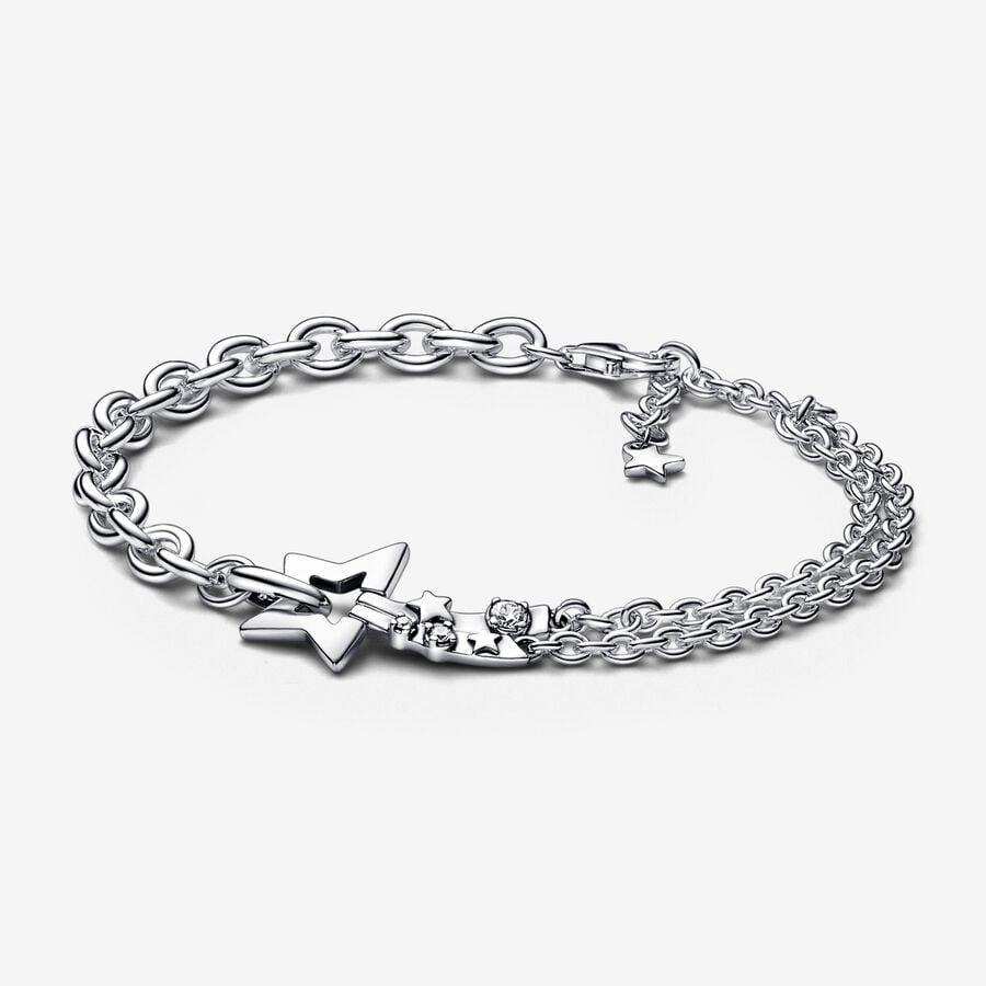 Shooting Star Double Chain Bracelet image number 0