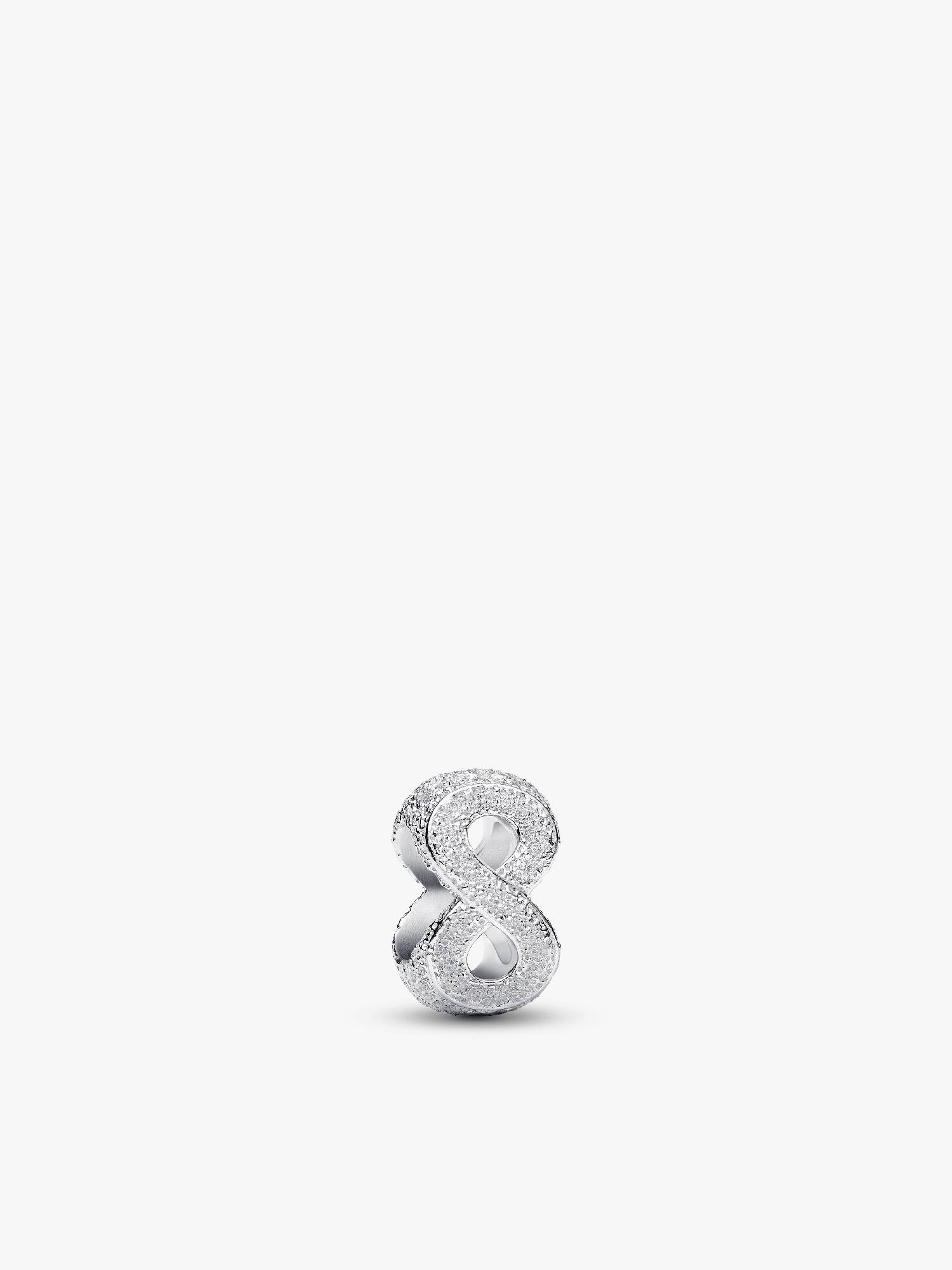 Getextureerd Oneindigheidssymbool Mini Bedel