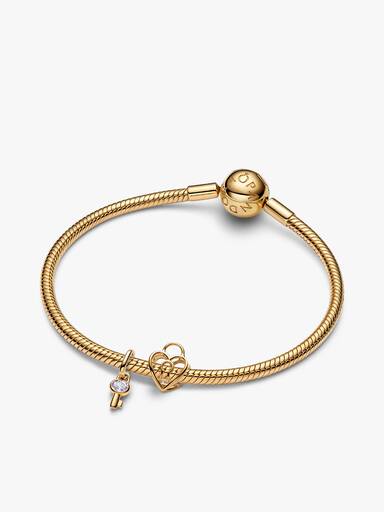 Liefdesslotje bedel & armband set