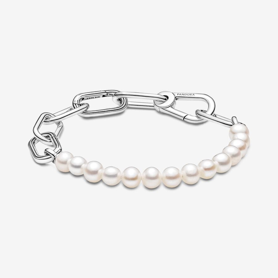 Pandora ME Treated Freshwater Cultured Pearl Armband image number 0