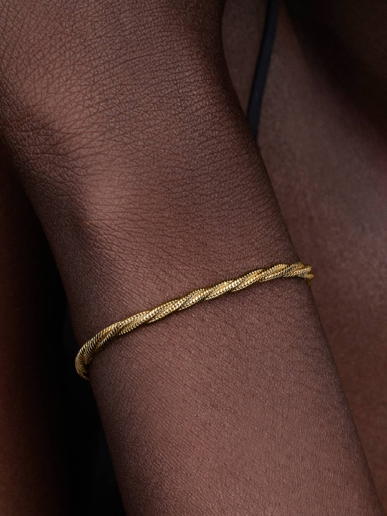 Ronde Pandora Sluiting Gedraaide Snake Chain Armband