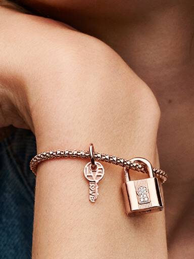 Hangslot & Sleutel Hangende Bedel