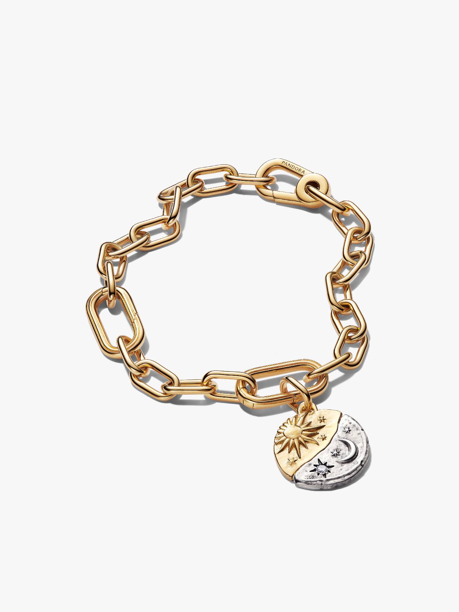 Armbandset zon & maan medaillon