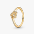 Pandora Timeless Sprankelend Hart Wishbone Ring Pandora Timeless Sprankelend Hart Wishbone Ring