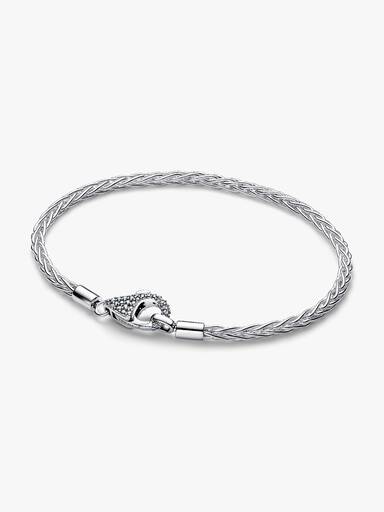 Pavé Sluiting Foxtail Bedelarmband