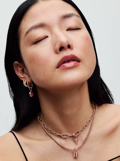 Pandora Moments studded schakelketting