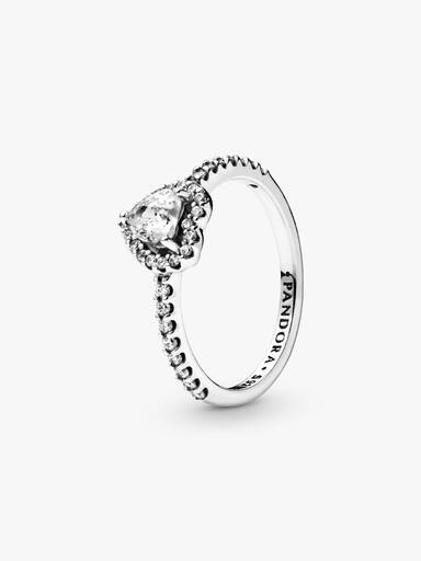 Verhoogd Hart Ring