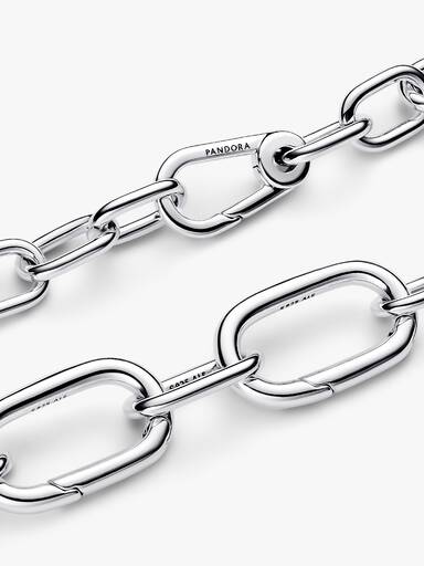 Schakelarmband met grote schakels