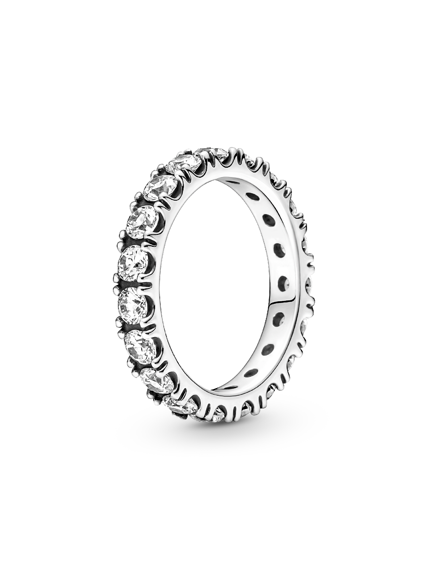 Sprankelende Rij Eternity Ring