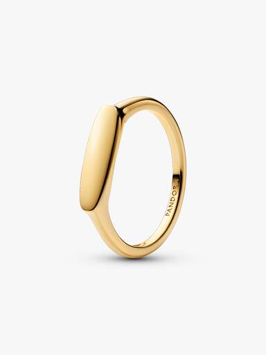 Ring met graveerbaar staafje