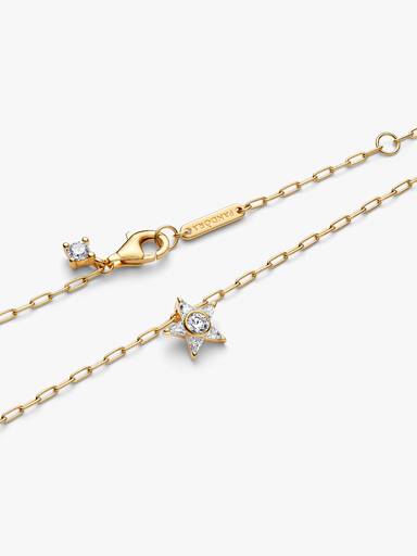 Sprankelende Stella Ketting met Hanger