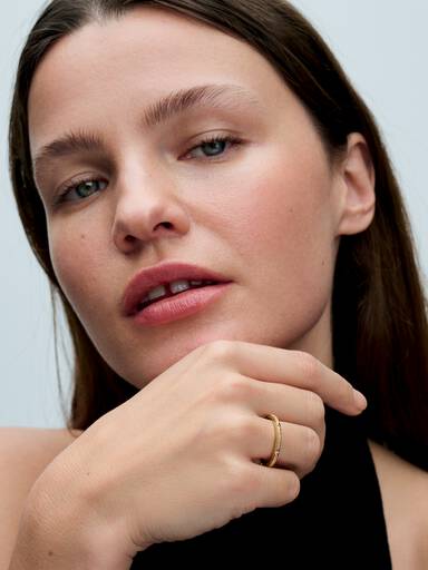 Pandora ME Textuur & Stenen Ring