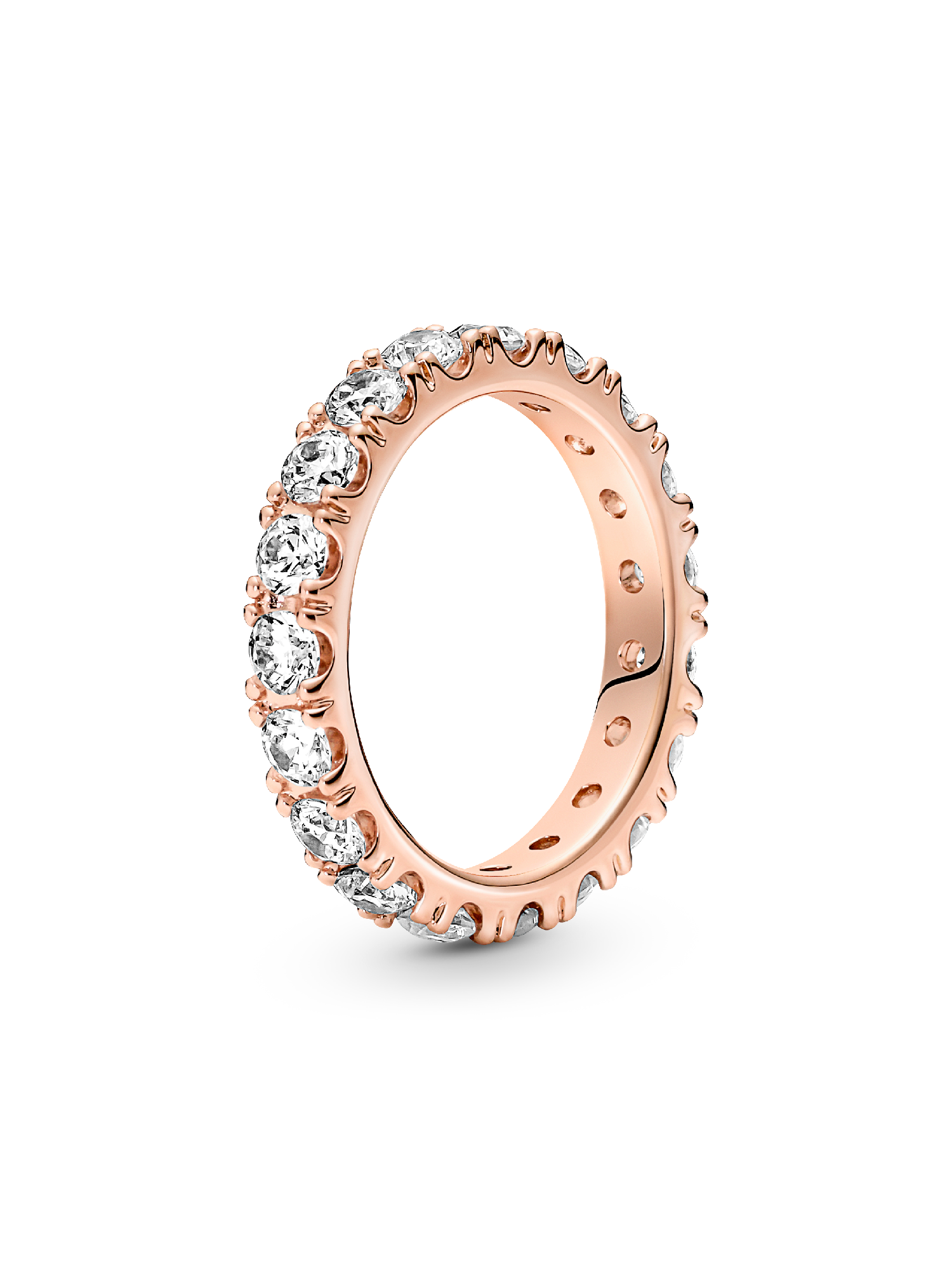 Sprankelende Rij Eternity Ring
