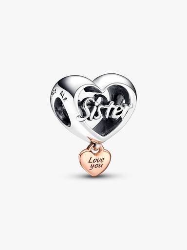 Love You Sister Heart Bedel